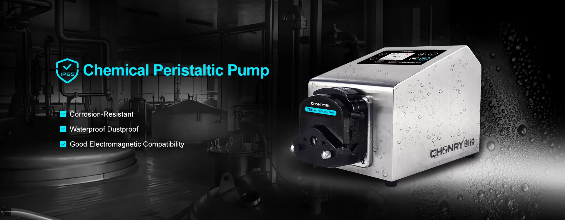 IP65 Chemical Peristaltic Pump