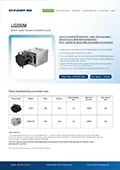 LG350M Large Flow Peristaltic Pump Head Selection - Flow Rate Table