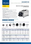 OI102RH Peristaltic Pump Pump Head Flow Rate Table