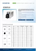 BT600FC-S Flow Rate Parameter Table